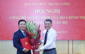 Bí thư Thanh Hóa làm Phó ban Tổ chức Trung ương 