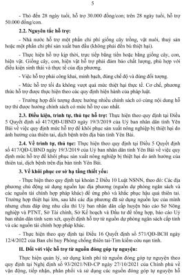 Sở Tài chính tỉnh Yên Bái hướng dẫn việc sử dụng kinh phí khắc phục thiệt hại do bão số 3