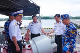 Thi đua quyết thắng đã tạo thành ph&#111;ng trào hành động cách mạng rộng khắp toàn Quân chủng Hải quân