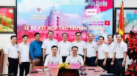 Báo Kinh tế & Đô thị và HHT ký kết hợp tác truyền thông