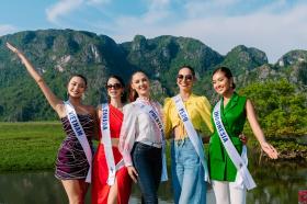 Miss Cosmo 2024: Dàn hoa hậu khám phá Ninh Bình, hài hước nói tiếng Việt  第13张