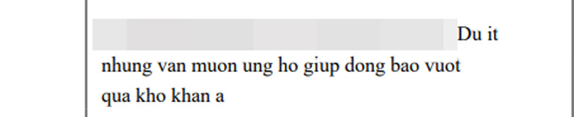 Những màn chuyển khoản dễ thương và lời nhắn xúc động trong sao kê của MTTQ