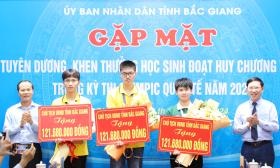 Bắc Giang, Ninh vươn mình trong các kỳ thi Olympic quốc tế  第2张