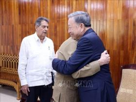  Tổng Bí thư, Chủ tịch nước Tô Lâm gặp Lãnh tụ Cách mạng Cuba, Đại tướng Raúl Castro Ruz 第3张