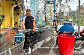 Cảnh tan hoang chưa từng thấy ở khu du lịch Bãi Cháy