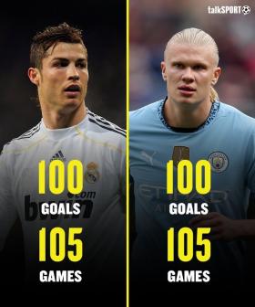  Haaland san bằng kỷ lục của Ronaldo 