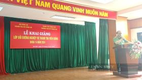 Khai giảng lớp bồi dưỡng nghiệp vụ Thanh tra viên chính K14 năm 2024