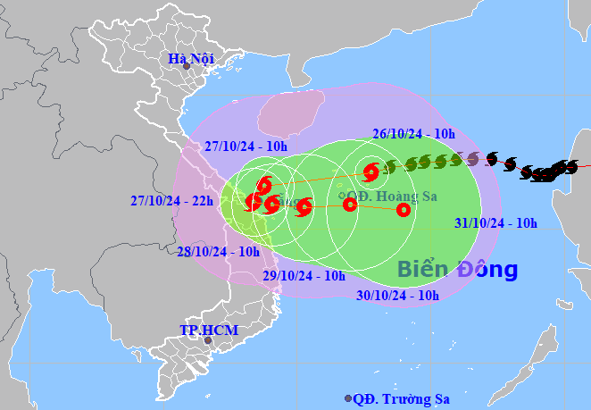  Vì sao bão Trà Mi gây mưa không kém YAGI? 第1张