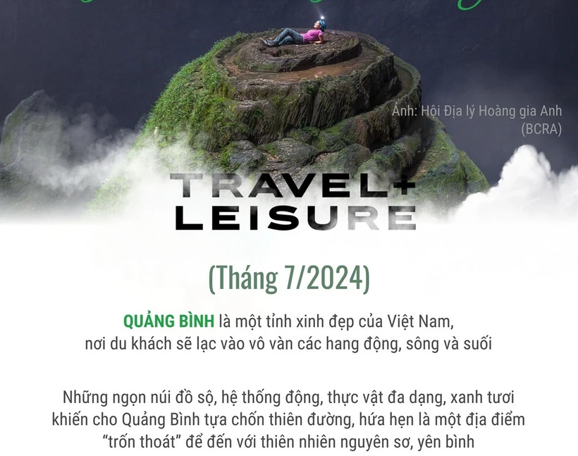  Travel+Leisure: Quảng Bình nằm trong top 13 điểm đến đẹp nhất thế giới 第1张